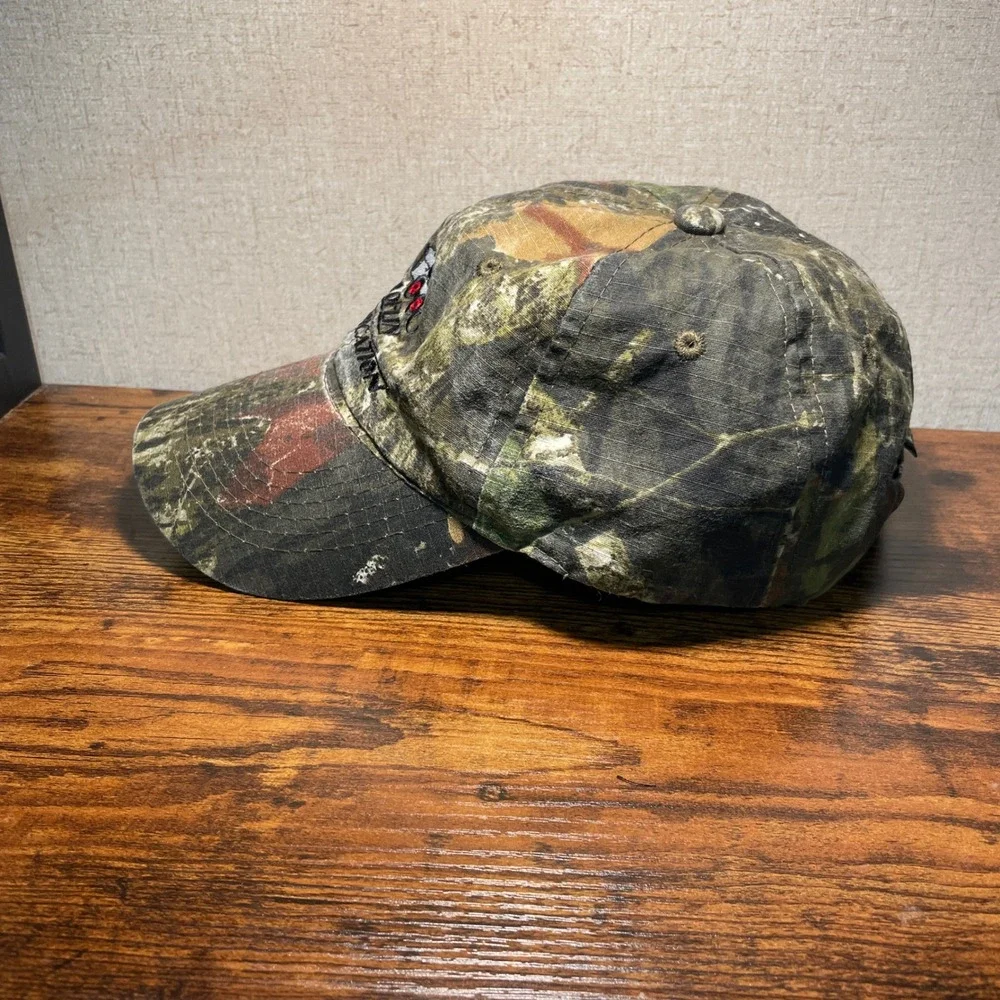 Mossy Oak Camo Loflin Fabrication  Baseball Hat Mens Adjustable Cap